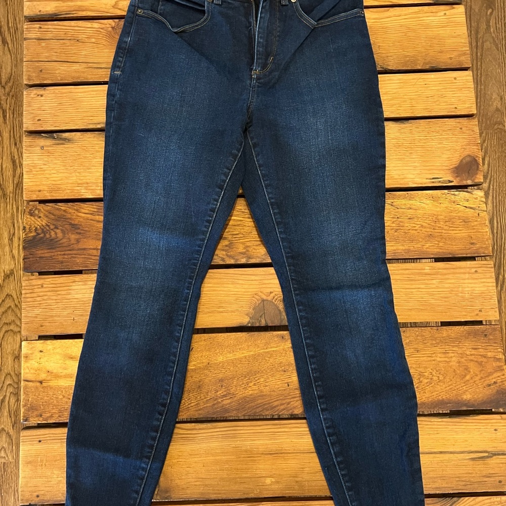 Duluth Trading Co Dark Blue Women's Skinny Jeans